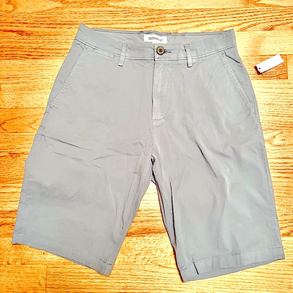 Goodthreads Shorts - NWT - Two Front Packets and Two Back Pockets - Bluish Grey